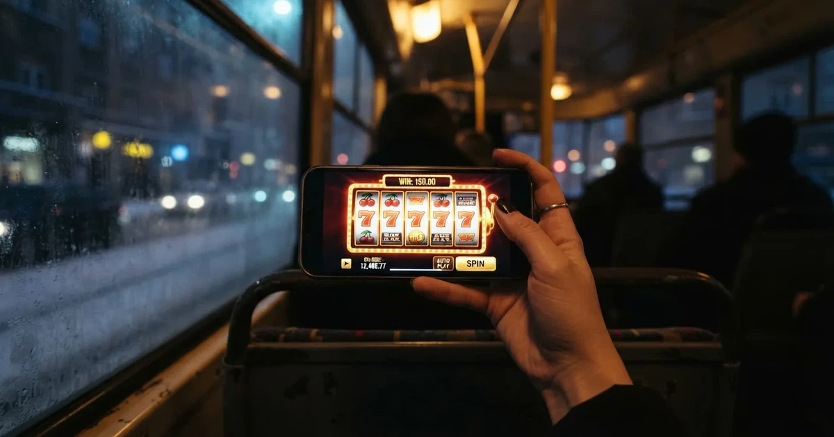 Mobitel u ruci u zagrebačkom tramvaju jedne zimske večeri — casina za android u hrvatskoj