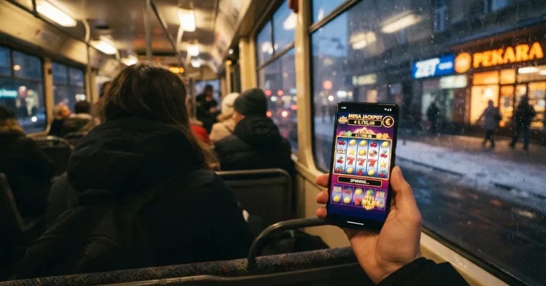 Mobitel u ruci u zagrebačkom tramvaju jedne zimske večeri — casina za iphone u hrvatskoj